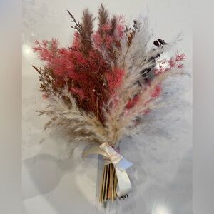 Elegant Faux Floral Bouquet in Pink and Cream - for love of pampas brand